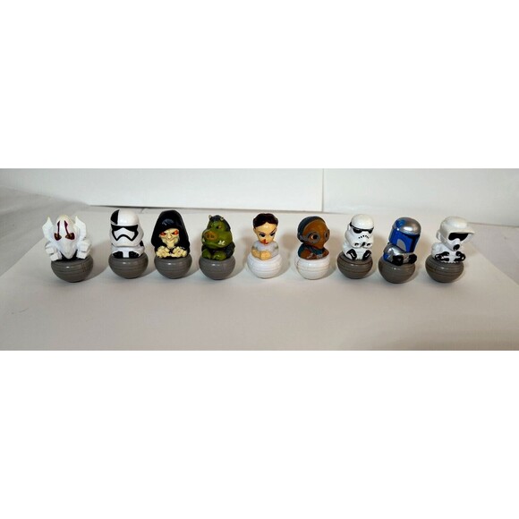 Rollinz Star Wars Mini Figures 1" Character Movie Series Various Mixed Lot of 9 - Picture 1 of 10